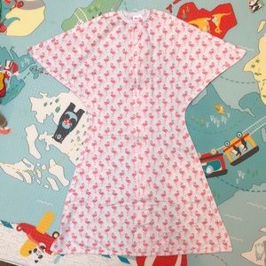 Adorable Zipadee Zip sleep sack in flamingo print